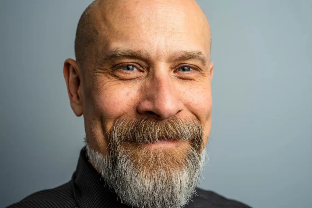 A bald head man