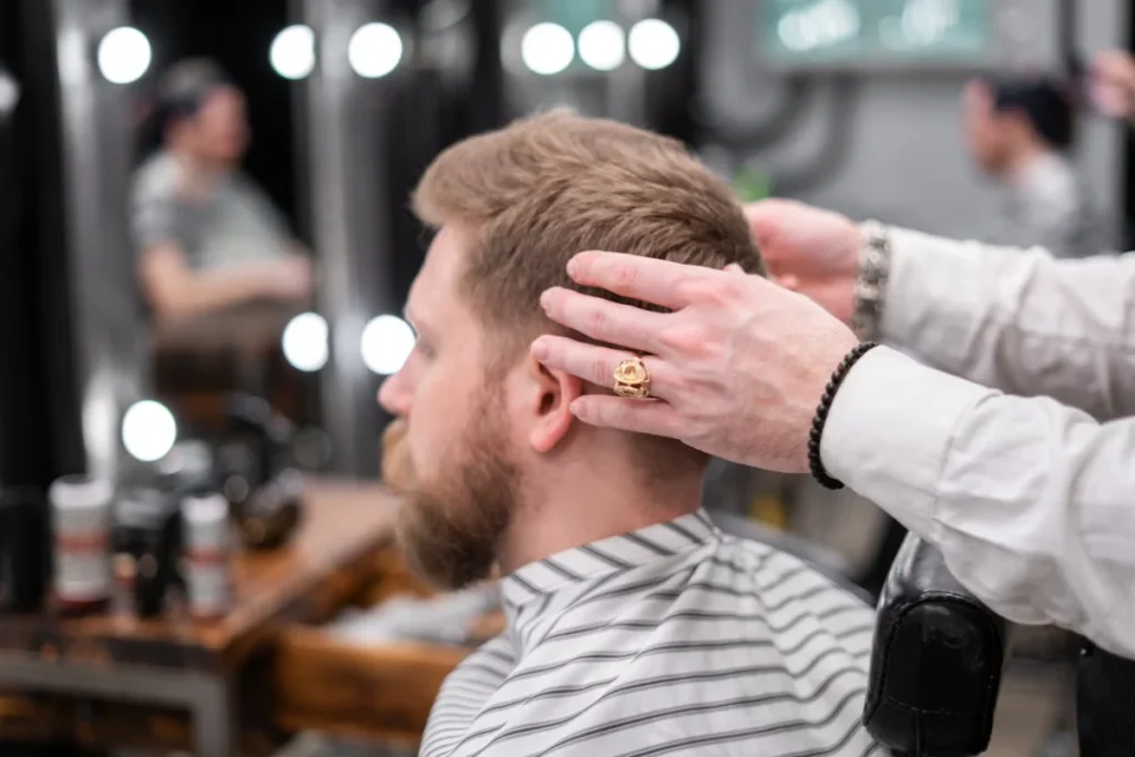 Men stylish an men's hair