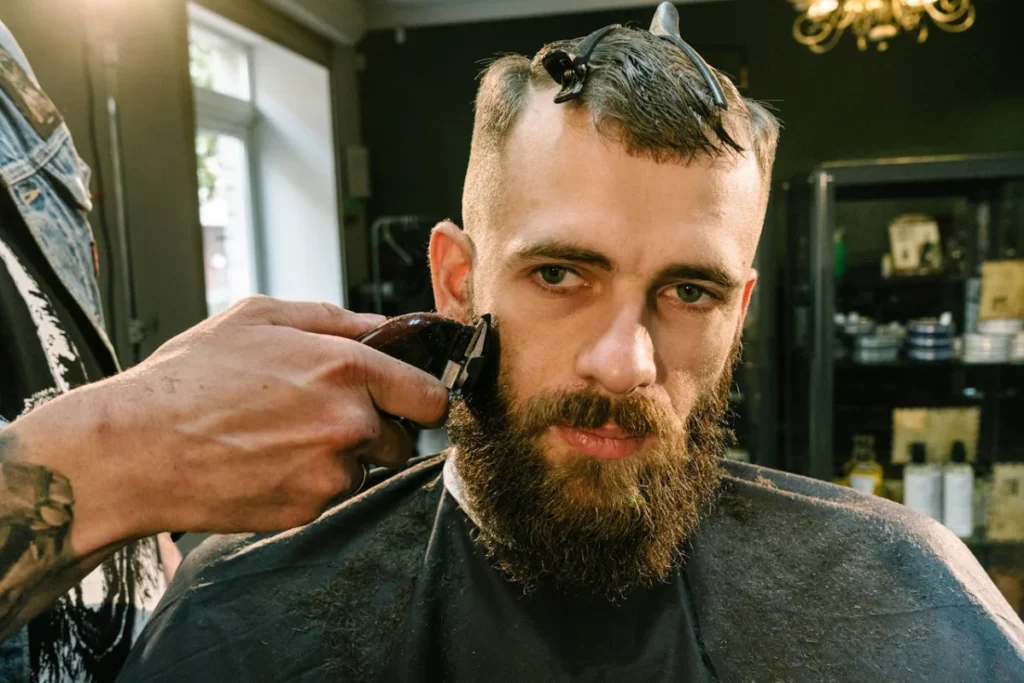 Shave beard